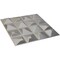 Ekena Millwork 19 5/8in. W x 19 5/8in. H Tristan EnduraWall Decorative 3D Wall Panel Covers 2.67 Sq. Ft. WP20X20TNCST - alternate 3